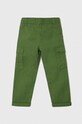 Παιδικό παντελόνι United Colors of Benetton 4HK2CF01V.G.Seasonal πράσινο SS24