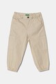 Otroške hlače United Colors of Benetton bež 4L2VGF01R.P.Seasonal