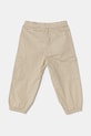 Otroške hlače United Colors of Benetton 4L2VGF01R.P.Seasonal bež SS25