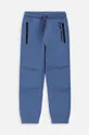 голубой Детские хлопковые штаны Coccodrillo Для мальчиков