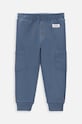 Coccodrillo spodnie dresowe niemowlęce WC4120102DEN niebieski SS24