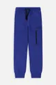 Дитячі бавовняні штани Coccodrillo темно-синій