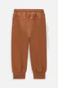 Хлопковые штаны для младенцев Coccodrillo коричневый