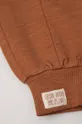 brązowy Coccodrillo spodnie dresowe bawełniane niemowlęce