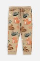 Coccodrillo spodnie dresowe niemowlęce WC4122101NAN beżowy SS24