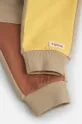 beżowy Coccodrillo spodnie dresowe bawełniane niemowlęce