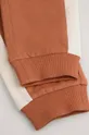 brązowy Coccodrillo spodnie dresowe niemowlęce