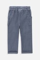 Coccodrillo spodnie bawełniane dziecięce WC4119101UWN niebieski SS24