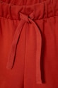Băieți United Colors of Benetton pantaloni de trening din bumbac pentru copii 3BC1GF01P.P.Sea.PPYH rosu