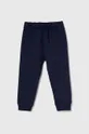 blu navy United Colors of Benetton pantaloni tuta in cotone bambino/a Ragazzi
