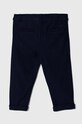 Детские хлопковые брюки United Colors of Benetton 3ITZGF03N.P.Seasonal тёмно-синий SS24