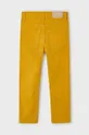 Mayoral jeansy dziecięce slim fit żółty