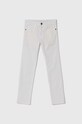 Mayoral pantaloni copii slim fit panza alb 520.7B.Junior.PPYH