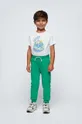 zielony Mayoral spodnie dresowe dziecięce Chłopięcy