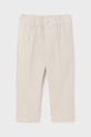 Mayoral pantaloni cu amestec de in pentru copii cu un amestec de in bej 1547.3B.Baby.PPYH
