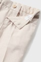 Băieți Mayoral pantaloni cu amestec de in pentru copii 1547.3B.Baby.PPYH bej