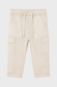 Штани для немовлят Mayoral cargo slim тканина бежевий 1551.3H.Baby.PPYH