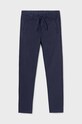 Mayoral pantaloni cu amestec de in pentru copii panza bleumarin 6506.7D.Junior.PPYH