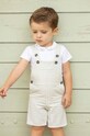 Комбинезон для младенцев Tartine et Chocolat хлопок бирюзовый TY21081.80.94