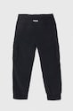 Abercrombie & Fitch pantaloni de trening pentru copii KI234.4016 negru SS24