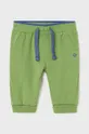 zielony Mayoral Newborn spodnie dresowe niemowlęce Chłopięcy