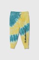 Dětské tepláky Quiksilver TIE DYE TRACK potisk modrá UQKFB03003