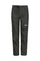 Dječje vodootporne hlače Jack Wolfskin ACTIVE ZIP OFF bez uzorka crna 1609761.116.152