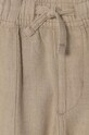 Băieți Abercrombie & Fitch pantaloni de in pentru copii KI230.4001 bej
