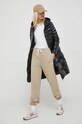 Tommy Hilfiger spodnie dresowe bawełniane WW0WW41044 beżowy SS24