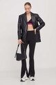 HUGO pantaloni 50505373 negru SS24
