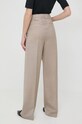 Oblečenie Vlnené nohavice BOSS 50505608 béžová