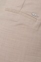 Vlnené nohavice BOSS béžová 50505608
