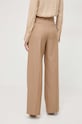 Odzież BOSS spodnie wełniane 50509120 beżowy