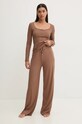 Kalhoty Guess SAMANTHA O3BB01.KBXB2 hnědá AW24