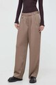 Штани Bruuns Bazaar BBW3740 бежевий SS24