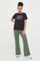 Παντελόνι φόρμας DKNY πράσινο