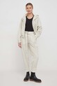 Штани Dkny E3KK0VDZ бежевий SS24