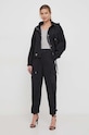 Dkny spodnie E3KK0VDZ czarny SS24