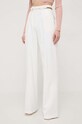 Elisabetta Franchi pantaloni PA00141E2 bianco SS24