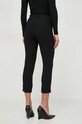 Odzież Elisabetta Franchi spodnie PA02341E2 czarny