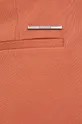 brązowy Calvin Klein spodnie z domieszką wełny