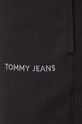 Bavlnené tepláky Tommy Jeans DW0DW17309 čierna