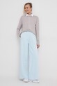 Παντελόνι φόρμας Calvin Klein Jeans J20J222597 μπλε SS24