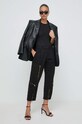 Pinko pantaloni 102947.A1M4 nero SS24