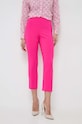 Pinko spodnie 102861.7624 różowy SS24