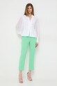 Штани Pinko 102861.7624 зелений SS24