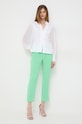 Штани Pinko 102861.7624 зелений SS24