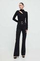 Pinko pantaloni 102263.A1L2 nero SS24