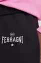 czarny Chiara Ferragni spodnie dresowe bawełniane STRETCH