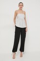 Twinset spodnie 241TE2052 czarny SS24